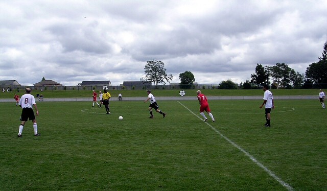 Men's Soccer Tournament action