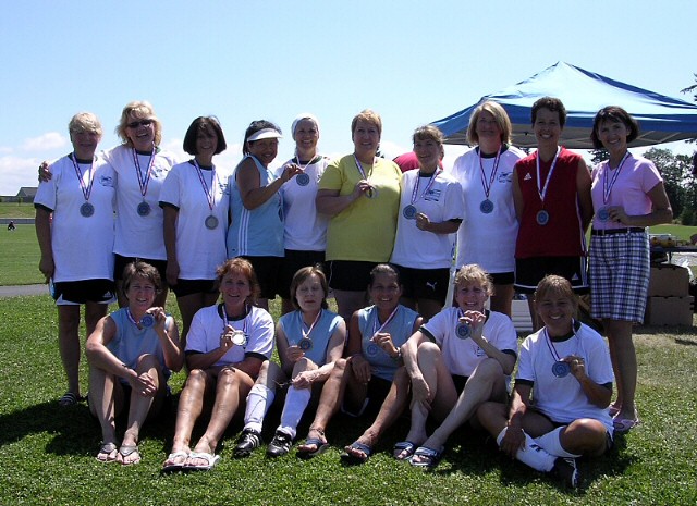 Women's Soccer Tournament - Silver Medal team - Vintage, Vancouver